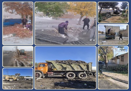 خدمات شهری با اجرای عملیات پاکسازی و نظافت روزانه، به‌طور مستمر در تلاش است تا فضای شهری را پاکیزه و منظم نگه دارد